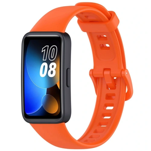 Kup Bizon szíj óra szilikon Huawei Band 9 / Band 8 narancssárga - BIZ5562 - {ean13} - Sklep Home Screen