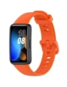 Bizon szíj óra szilikon Huawei Band 9 / Band 8 narancssárga