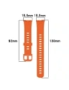 Kup Pasek Bizon Strap Watch Silicone do Huawei Band 9 / Band 8 pomarańczowy - BIZ5562 - {ean13} - Sklep Home Screen