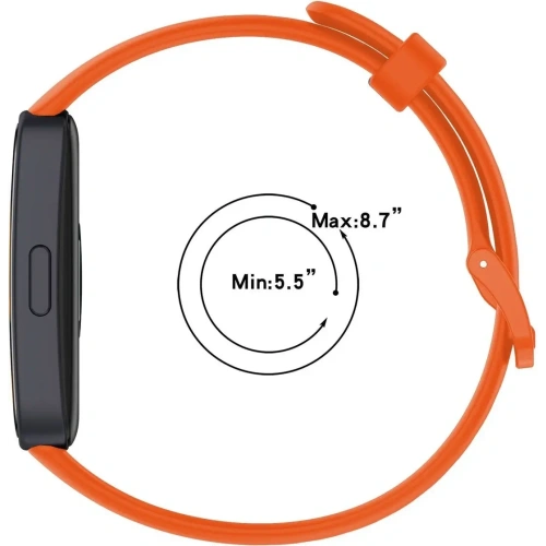 Kup Bizon szíj óra szilikon Huawei Band 9 / Band 8 narancssárga - BIZ5562 - {ean13} - Sklep Home Screen