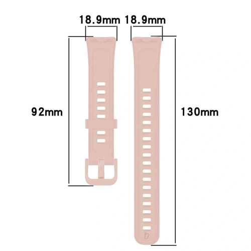 Kup Pasek Bizon Strap Watch Silicone do Huawei Band 9 / Band 8 růžový - BIZ5563 - {ean13} - Sklep Home Screen