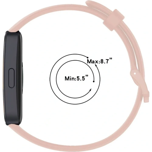 Kup Ceas cu curea din silicon Bizon Huawei Band 9 / Band 8 roz - BIZ5563 - {ean13} - Sklep Home Screen