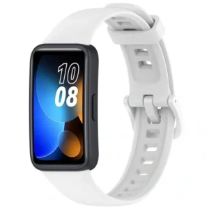 Kup Pasek Bizon Strap Watch Silicone do Huawei Band 9 / Band 8 bílý - BIZ5564 - {ean13} - Sklep Home Screen