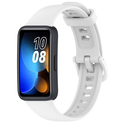 Kup Pasek Bizon Strap Watch Silicone do Huawei Band 9 / Band 8 bílý - BIZ5564 - {ean13} - Sklep Home Screen