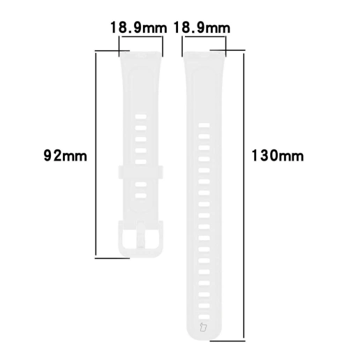 Kup Pasek Bizon Strap Watch Silicone do Huawei Band 9 / Band 8 bílý - BIZ5564 - {ean13} - Sklep Home Screen