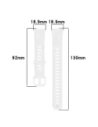 Kup Pasek Bizon Strap Watch Silicone do Huawei Band 9 / Band 8 bílý - BIZ5564 - {ean13} - Sklep Home Screen