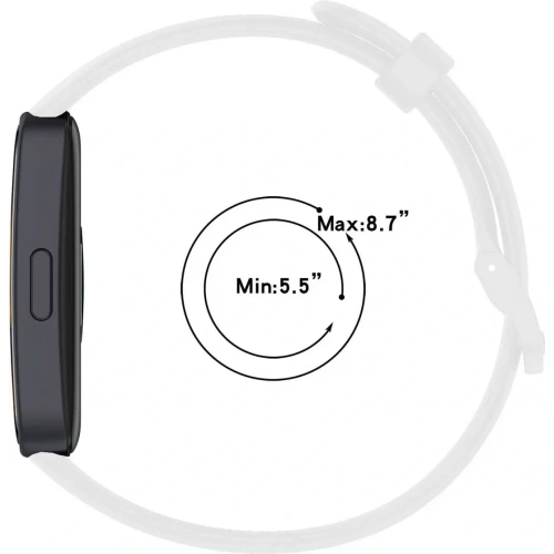Kup Pasek Bizon Strap Watch Silicone do Huawei Band 9 / Band 8 bílý - BIZ5564 - {ean13} - Sklep Home Screen