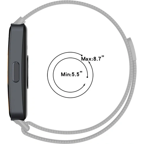 Kup Pasek Bizon Strap Watch Chain do Huawei Band 9 / Band 8 stříbrný - BIZ4994 - {ean13} - Sklep Home Screen