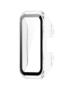 Etui Bizon Case+Glass Watch do Huawei Band 9 / Band 8 przezroczyste