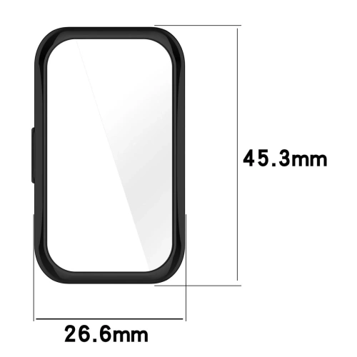 Kup Etui z osłoną ekranu Bizon Case Watch Felipe do Huawei Band 9 / Band 8 czarne - BIZ5568 - {ean13} - Sklep Home Screen