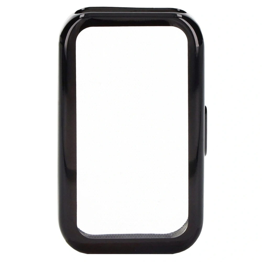 Etui z osłoną ekranu Bizon Case Watch Felipe do Huawei Band 9 / Band 8 czarne