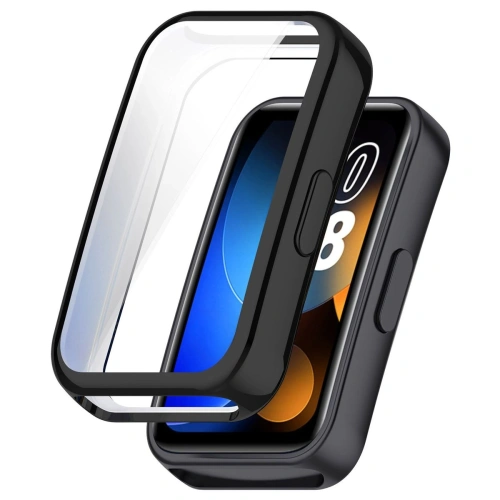 Kup Etui z osłoną ekranu Bizon Case Watch Felipe do Huawei Band 9 / Band 8 czarne - BIZ5568 - {ean13} - Sklep Home Screen
