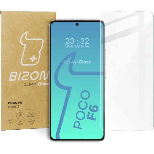 Kup Bizon Glass Clear 2 Xiaomi Poco F6 - BIZ5001 - {ean13} - Sklep Home Screen