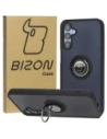 Bizon Case Hybrid Ring Samsung Galaxy M15 5G fumuriu cu un cadru negru
