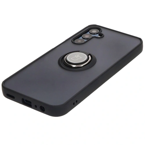 Buy Bizon Case Hybrid Ring Samsung Galaxy M15 5G smoky with a black frame - BIZ5576 - {ean13} - Home Screen Store Europe