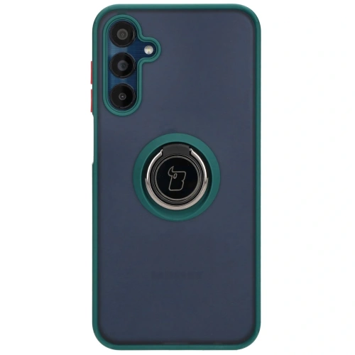 Kup Bizon Case Hybrid Gyűrű Samsung Galaxy M15 5G füstös sötétzöld kerettel - BIZ5578 - {ean13} - Sklep Home Screen