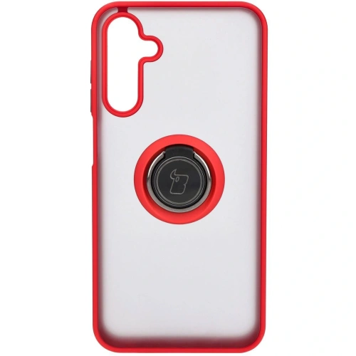 Kup Bizon Case Hybrid Ring Samsung Galaxy M15 5G fumurie cu un cadru roșu - BIZ5008 - {ean13} - Sklep Home Screen