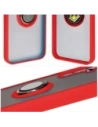 Kup Bizon Case Hybrid Ring Samsung Galaxy M15 5G fumurie cu un cadru roșu - BIZ5008 - {ean13} - Sklep Home Screen