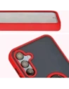 Buy Bizon Case Hybrid Ring Samsung Galaxy M15 5G smoky with a red frame - BIZ5008 - {ean13} - Home Screen Store Europe