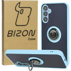 Kup Bizon Case Hybrid Gyűrű Samsung Galaxy M15 5G füstös világoskék kerettel - BIZ5009 - {ean13} - Sklep Home Screen