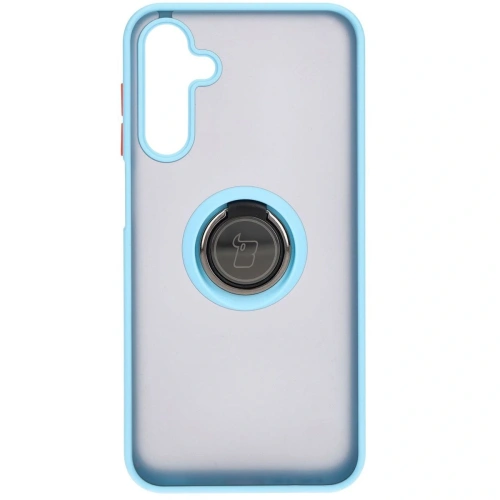 Kup Bizon Case Hybrid Ring Samsung Galaxy M15 5G fumuriu cu un cadru bleu deschis - BIZ5009 - {ean13} - Sklep Home Screen