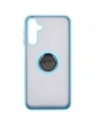 Kup Bizon Case Hybrid Ring Samsung Galaxy M15 5G fumuriu cu un cadru bleu deschis - BIZ5009 - {ean13} - Sklep Home Screen
