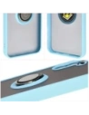Kup Bizon Case Hybrid Ring Samsung Galaxy M15 5G fumuriu cu un cadru bleu deschis - BIZ5009 - {ean13} - Sklep Home Screen