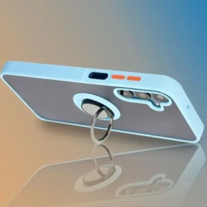 Kup Bizon Case Hybrid Gyűrű Samsung Galaxy M15 5G füstös világoskék kerettel - BIZ5009 - {ean13} - Sklep Home Screen