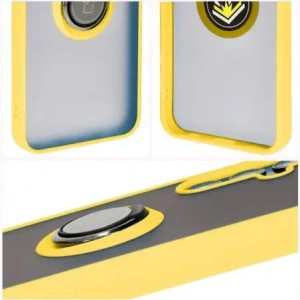 Kup Bizon Case Hybrid Ring Samsung Galaxy M15 5G füstös sárga kerettel - BIZ5010 - {ean13} - Sklep Home Screen