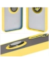 Buy Bizon Case Hybrid Ring Samsung Galaxy M15 5G smoky with a yellow frame - BIZ5010 - {ean13} - Home Screen Store Europe