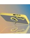 Buy Bizon Case Hybrid Ring Samsung Galaxy M15 5G smoky with a yellow frame - BIZ5010 - {ean13} - Home Screen Store Europe
