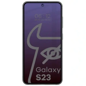 Buy Bizon Glass Edge Shadow Samsung Galaxy S23 tinted with a black frame - BIZ5582 - {ean13} - Home Screen Store Europe