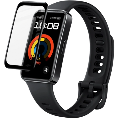 Kup Bizon Glas Uhr Edge Hybrid Huawei Band 9 / Band 8 schwarz - BIZ5584 - {ean13} - Sklep Home Screen