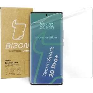 Kup Bizon Glass Hydrogel Elülső Tecno Spark 20 Pro+ [2 PACK] - BIZ5015 - {ean13} - Sklep Home Screen
