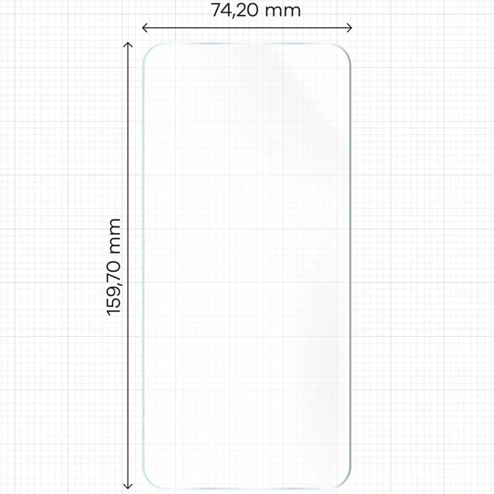 Folia hydrożelowa na ekran Bizon Glass Hydrogel Front do Tecno Spark 20 Pro+ [2 PACK]