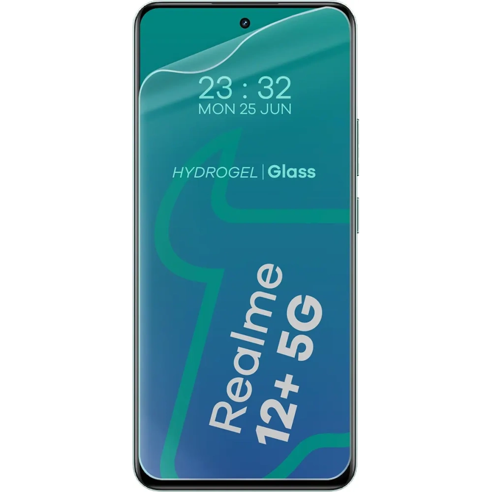Folia hydrożelowa na ekran Bizon Glass Hydrogel Front do Realme 12+ 5G [2 PACK]