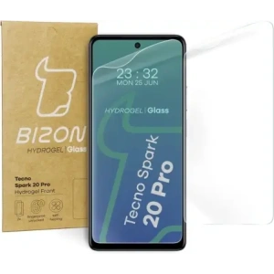 Kup Bizon Glass Hydrogel Előlapi Tecno Spark 20 Pro [2 PACK] - BIZ5590 - {ean13} - Sklep Home Screen