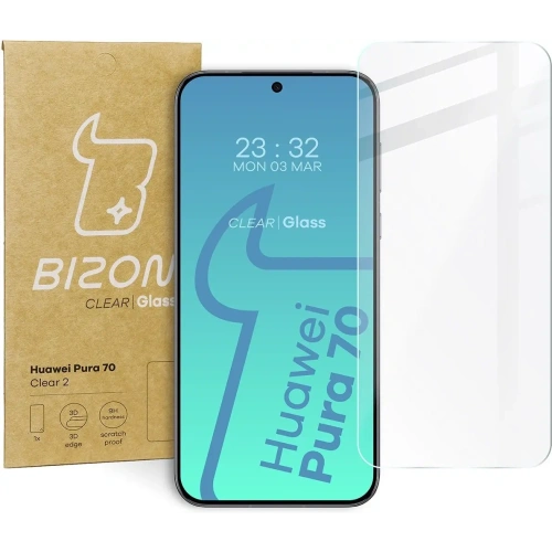 Buy Bizon Glass Clear 2 Huawei Pura 70 - BIZ5591 - {ean13} - Home Screen Store Europe