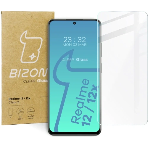 Kup Szkło hartowane Bizon Glass Clear 2 do Realme 12 5G/12x - BIZ5592 - {ean13} - Sklep Home Screen