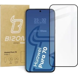 Kup Bizon Glass Edge 2 Huawei Pura 70 fekete - BIZ5593 - {ean13} - Sklep Home Screen