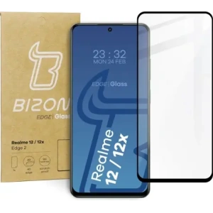 Buy Bizon Glass Edge 2 Realme 12 5G/12x 5G black - BIZ5594 - {ean13} - Home Screen Store Europe