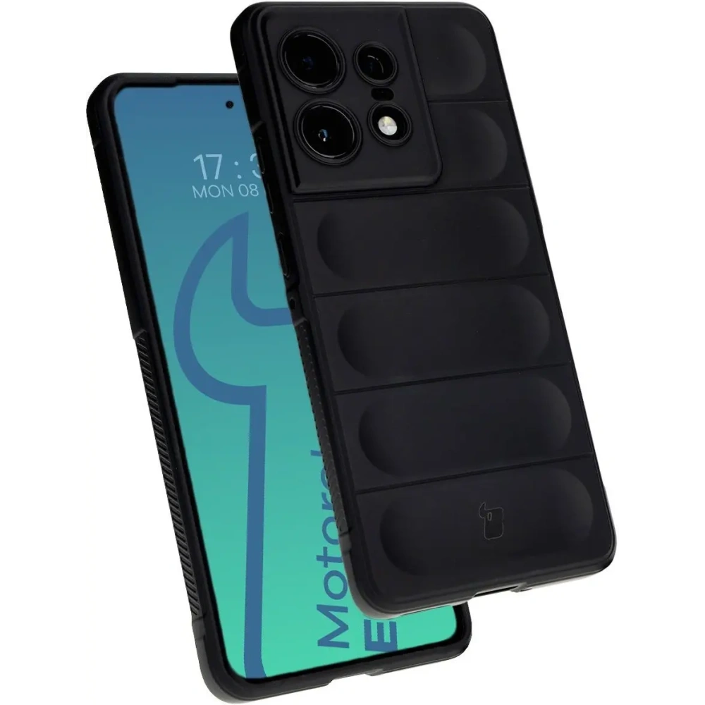 Pancerne etui Bizon Case Tur do Motorola Edge 50 Pro czarne