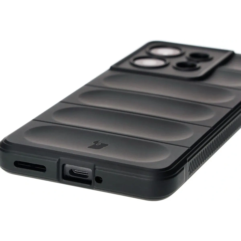 Pancerne etui Bizon Case Tur do Motorola Edge 50 Pro czarne