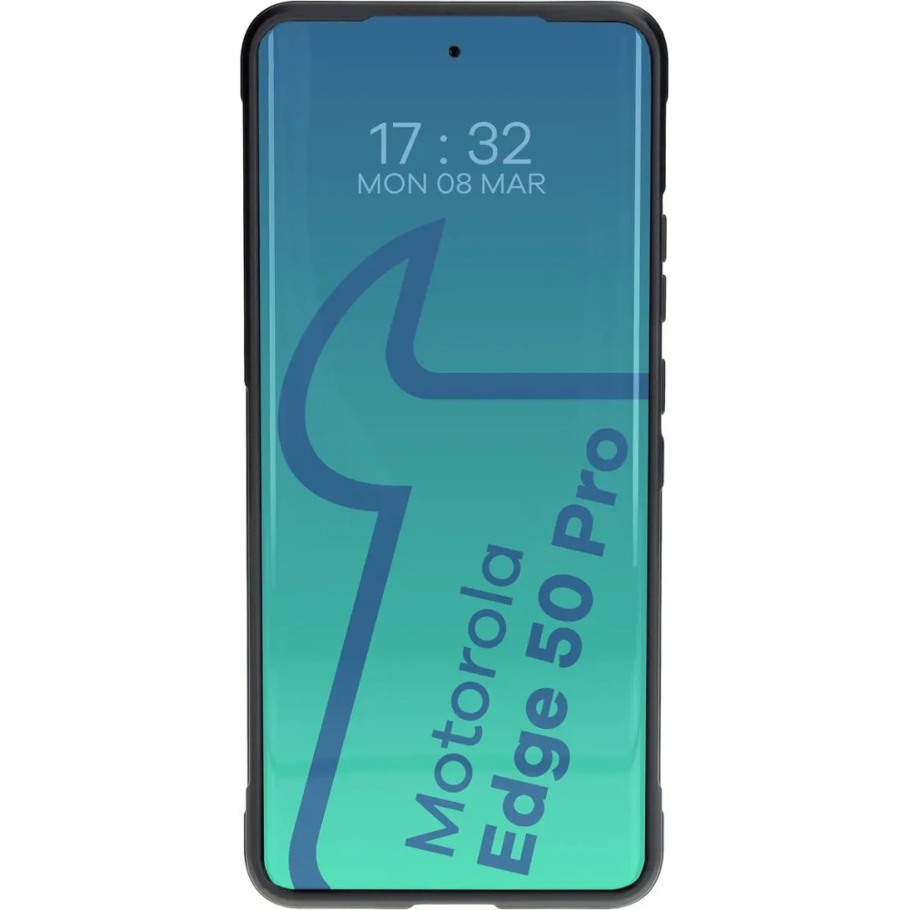 Pancerne etui Bizon Case Tur do Motorola Edge 50 Pro czarne