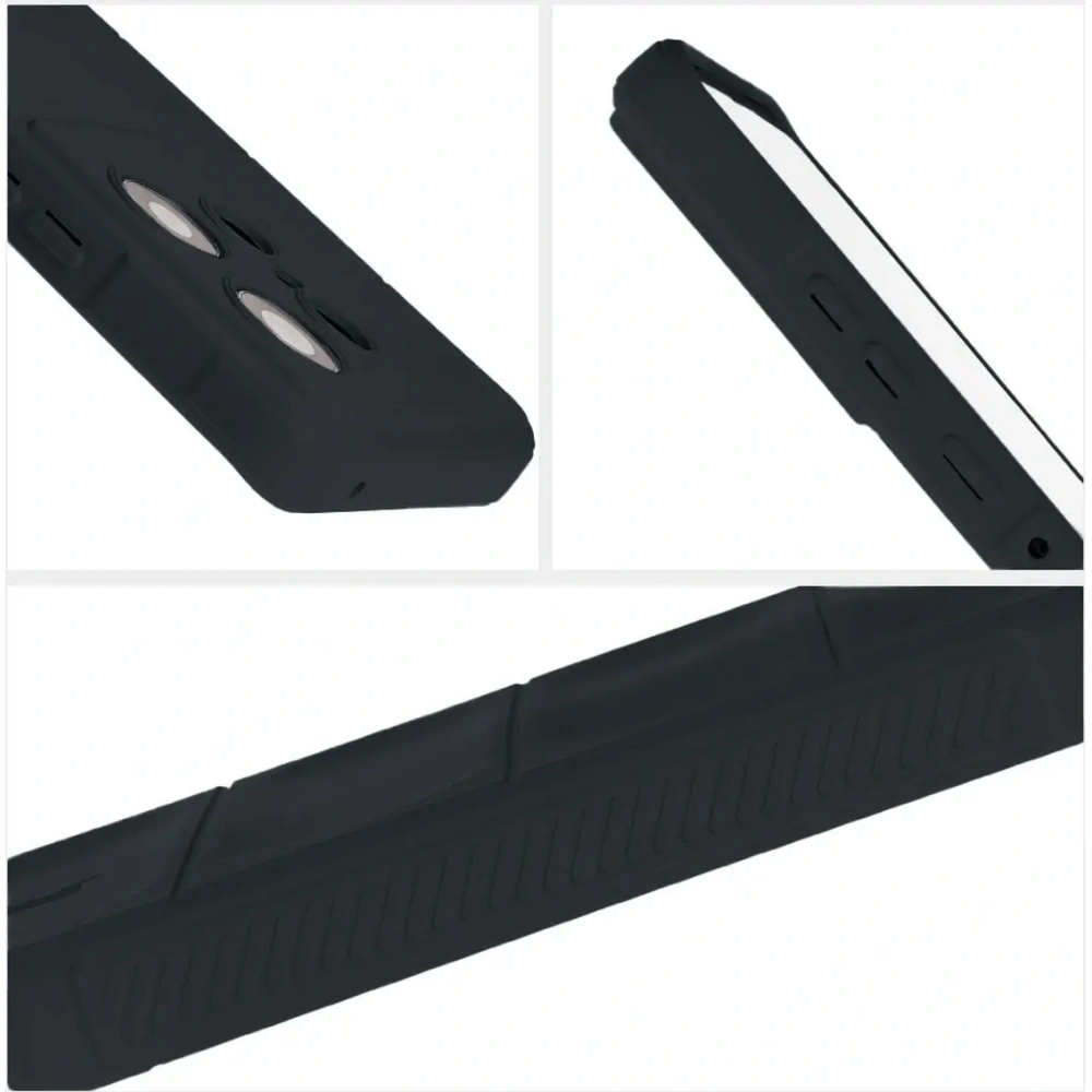 Pancerne etui Bizon Case Tur do Motorola Edge 50 Pro czarne