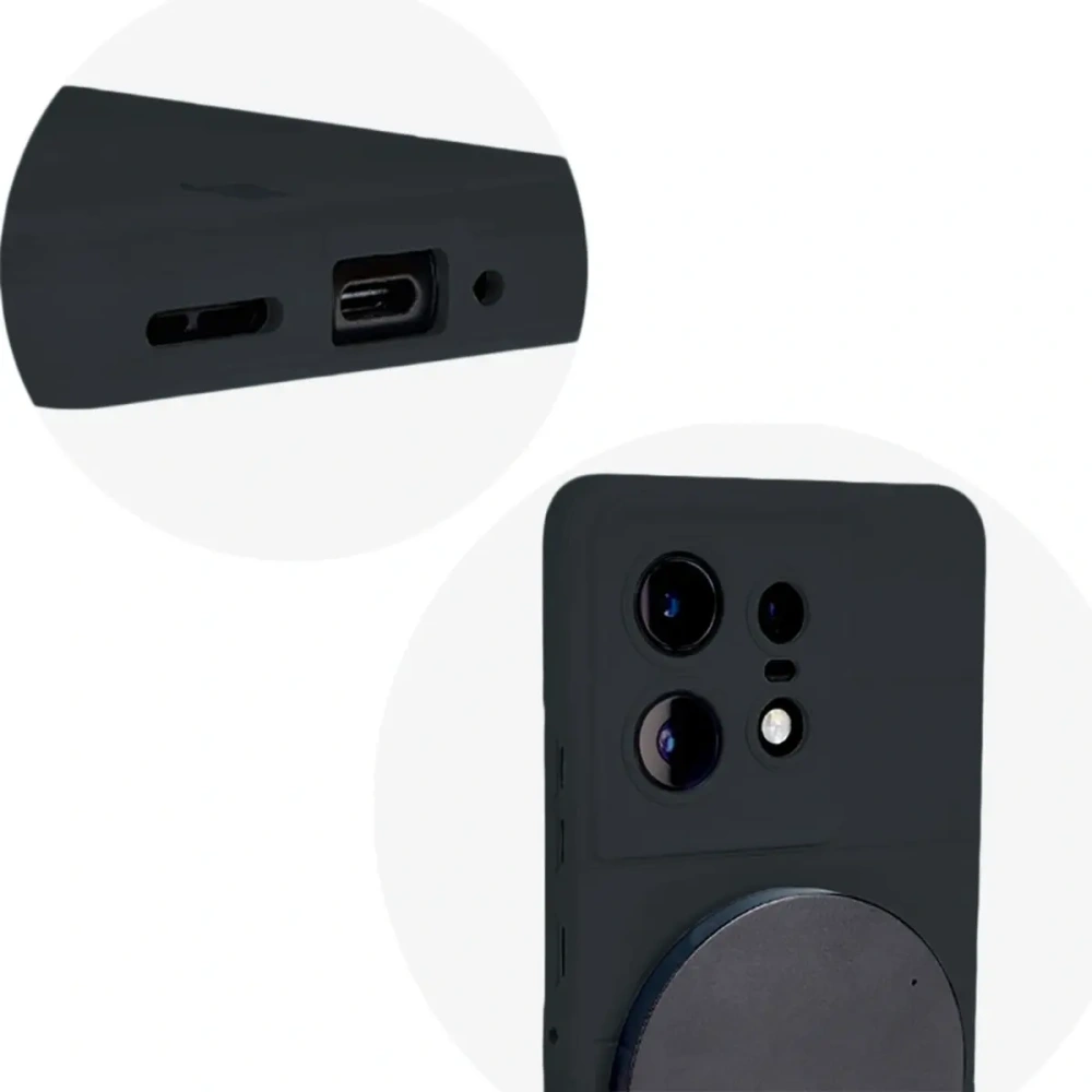 Pancerne etui Bizon Case Tur do Motorola Edge 50 Pro czarne