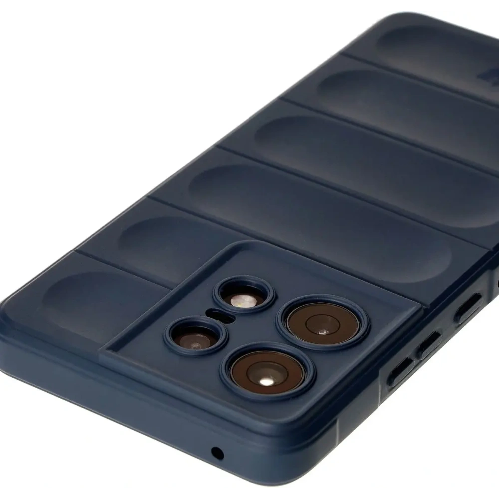 Pancerne etui Bizon Case Tur do Motorola Edge 50 Pro granatowe