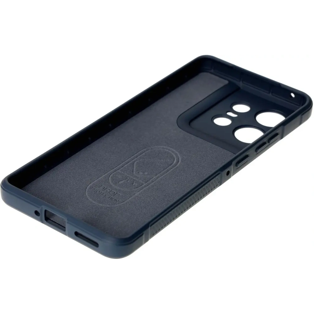 Pancerne etui Bizon Case Tur do Motorola Edge 50 Pro granatowe