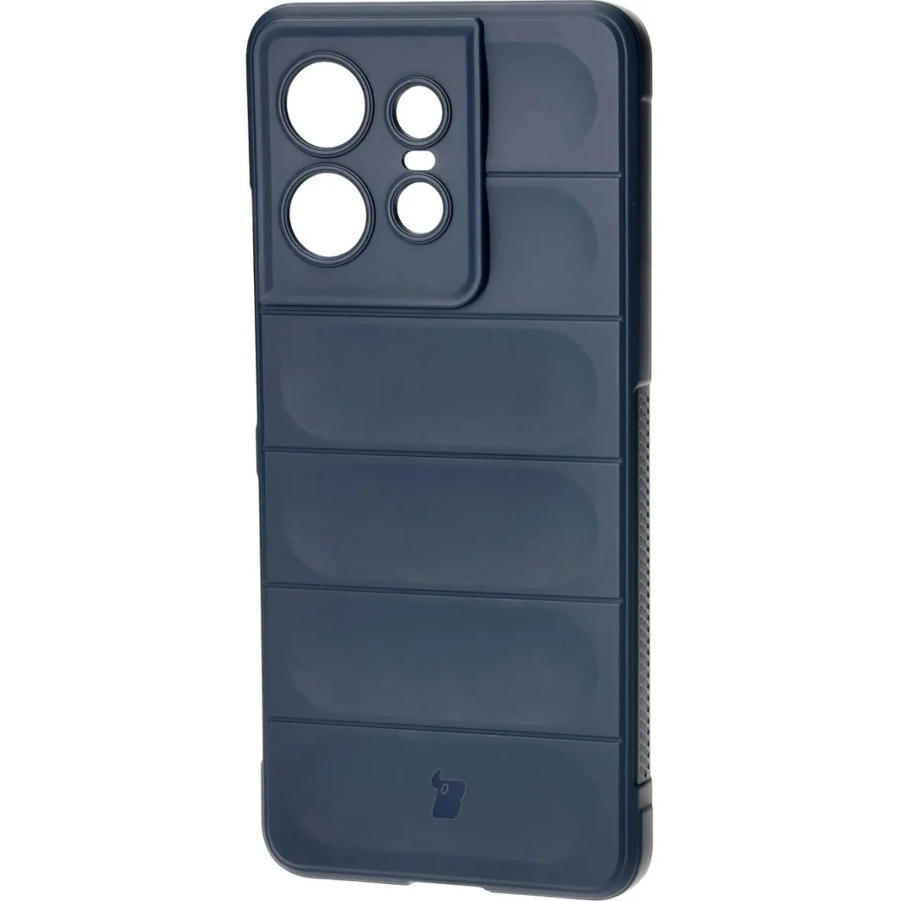 Pancerne etui Bizon Case Tur do Motorola Edge 50 Pro granatowe