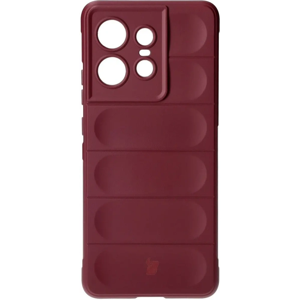 Pancerne etui Bizon Case Tur do Motorola Edge 50 Pro ciemnofioletowe